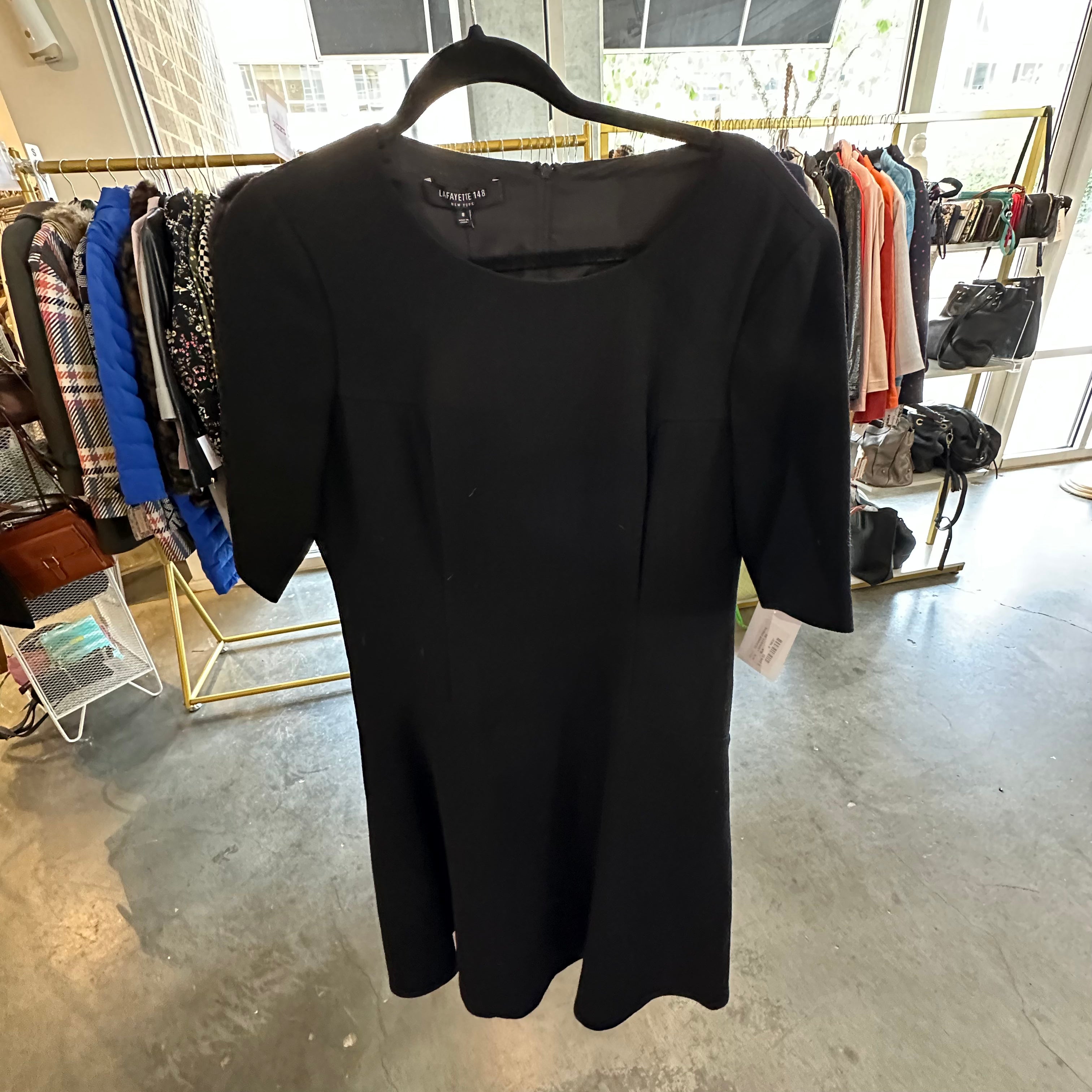 Lafayette Black Dress Size 8 *NEW*