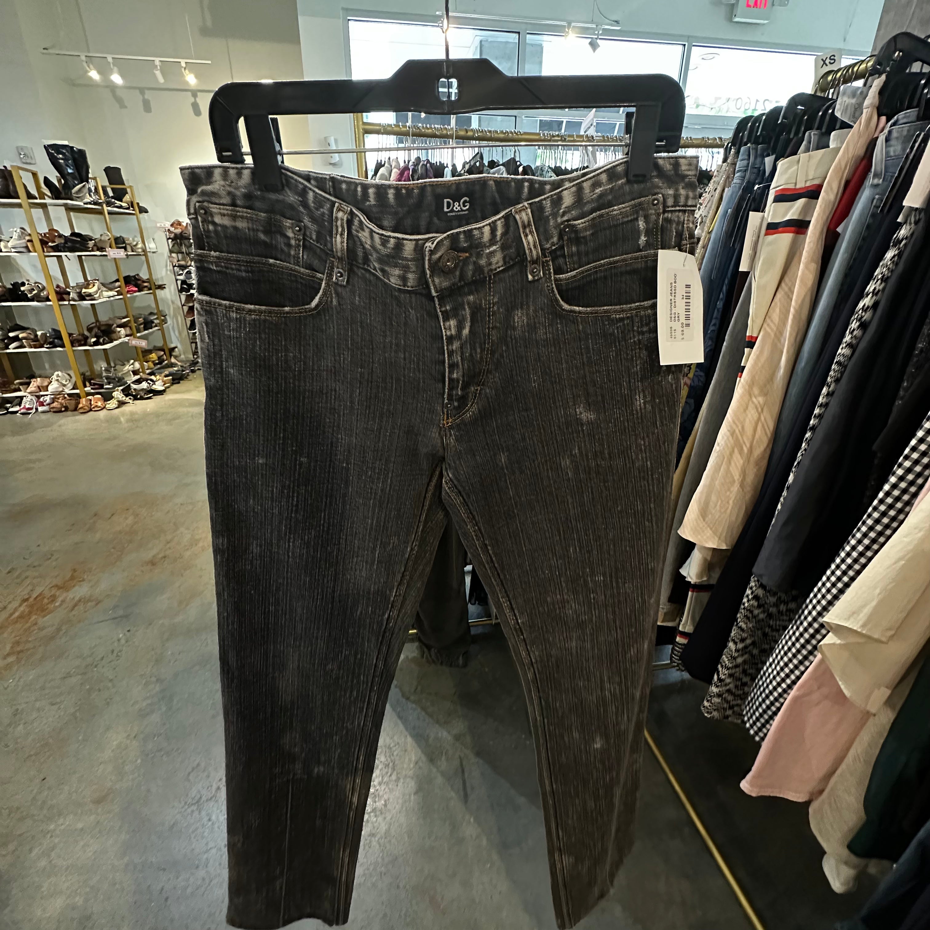 D&G Gray Pants Size 34