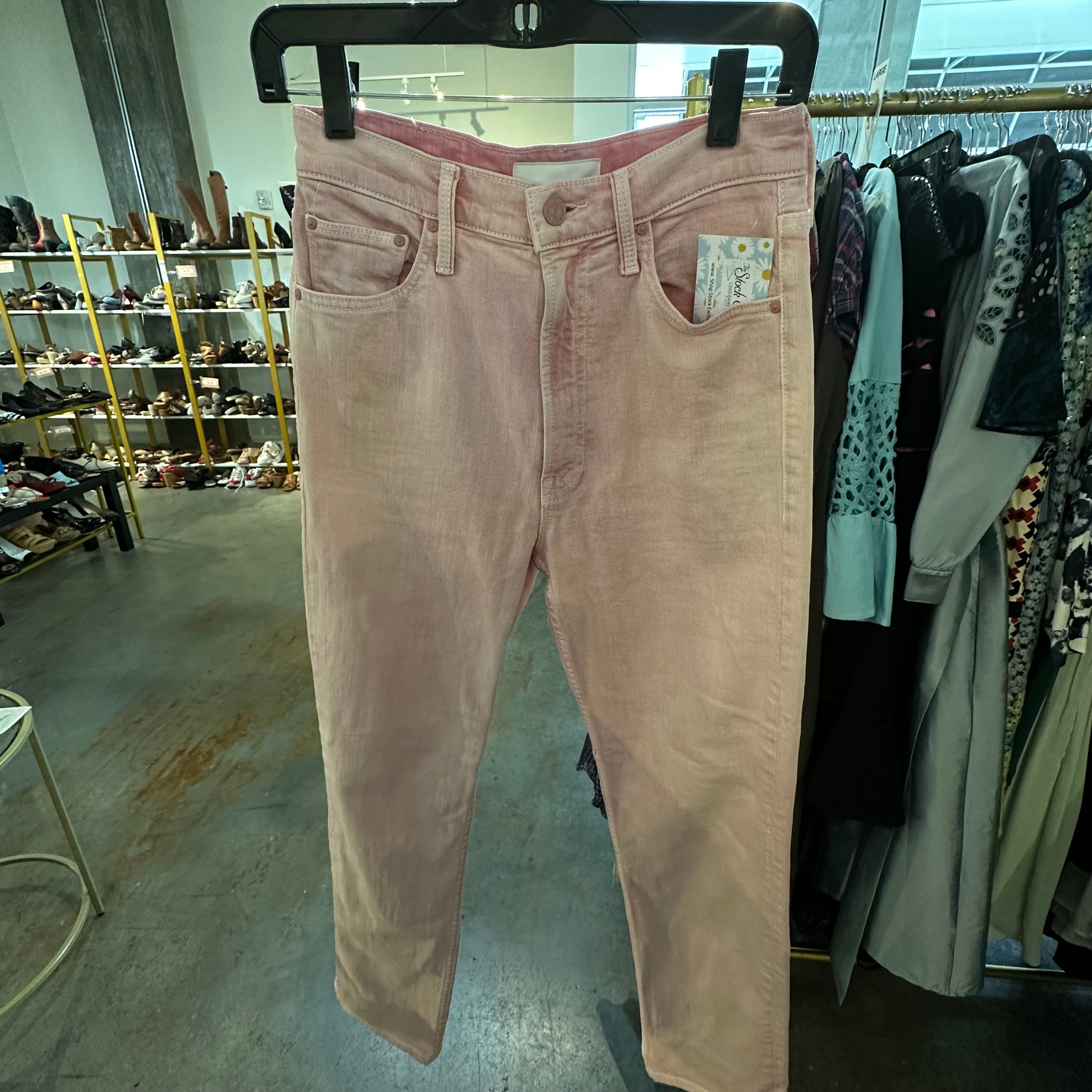 Mother Pink Jeans Size 27