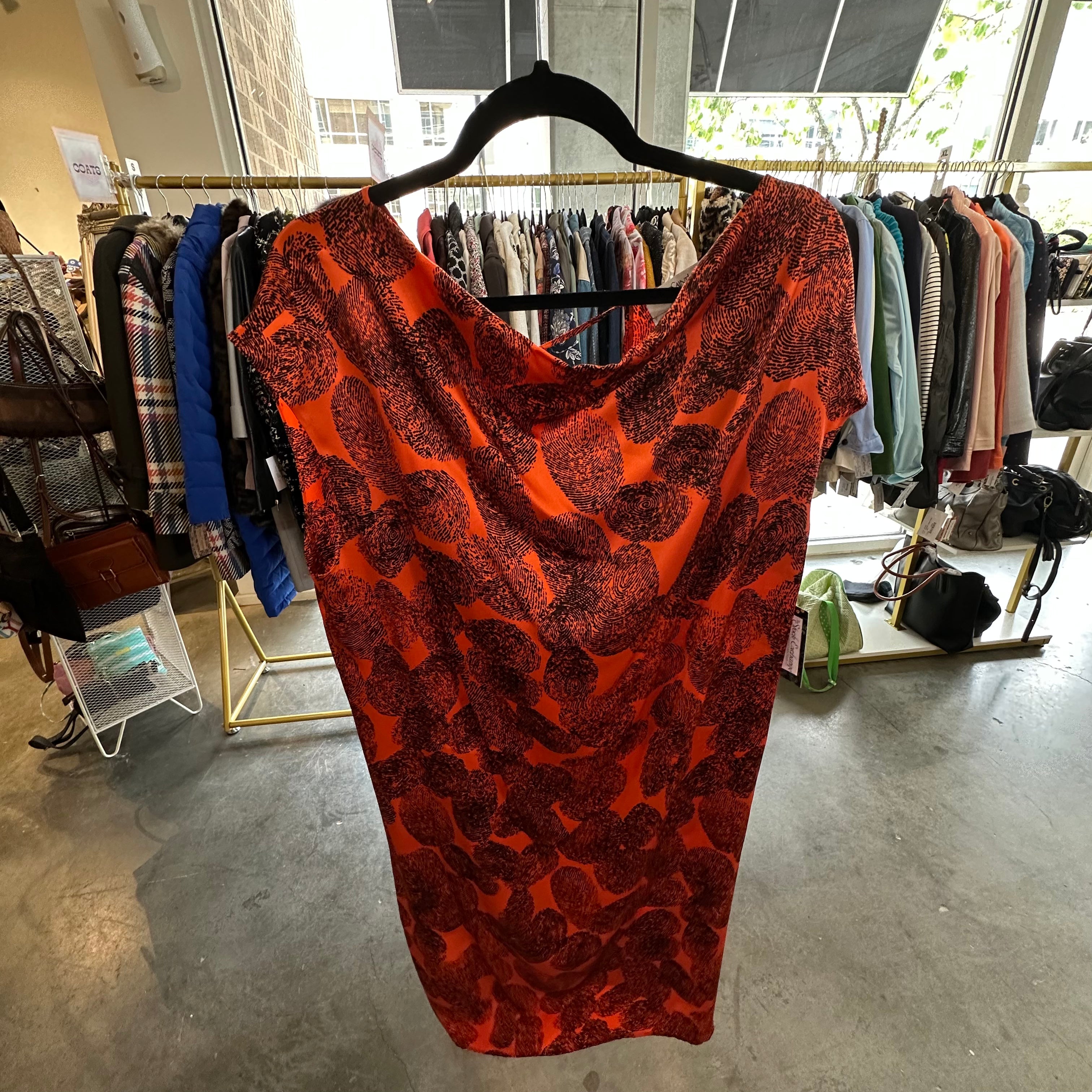 YSL Orange Dress Size L