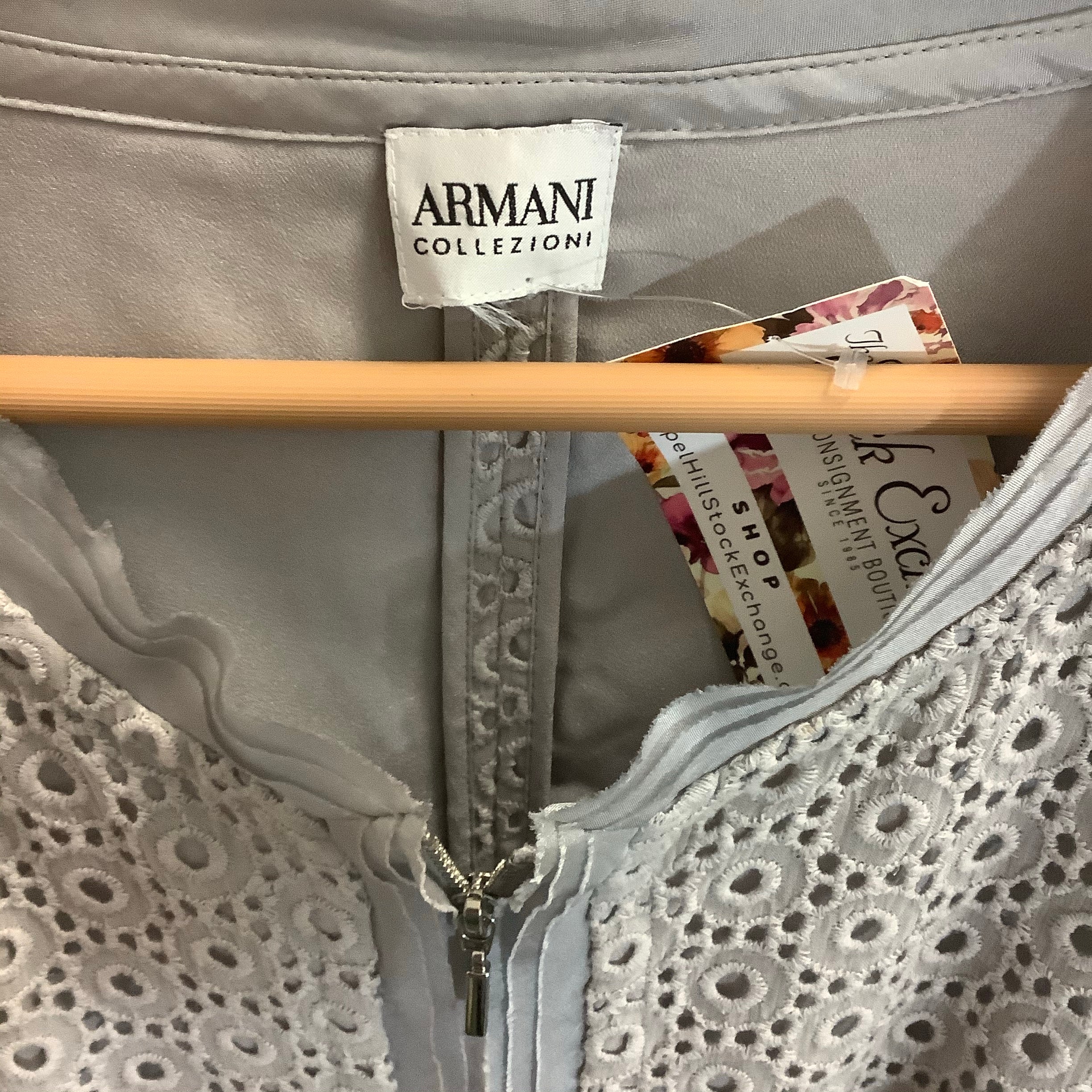 Armani Gray Jacket Size 14