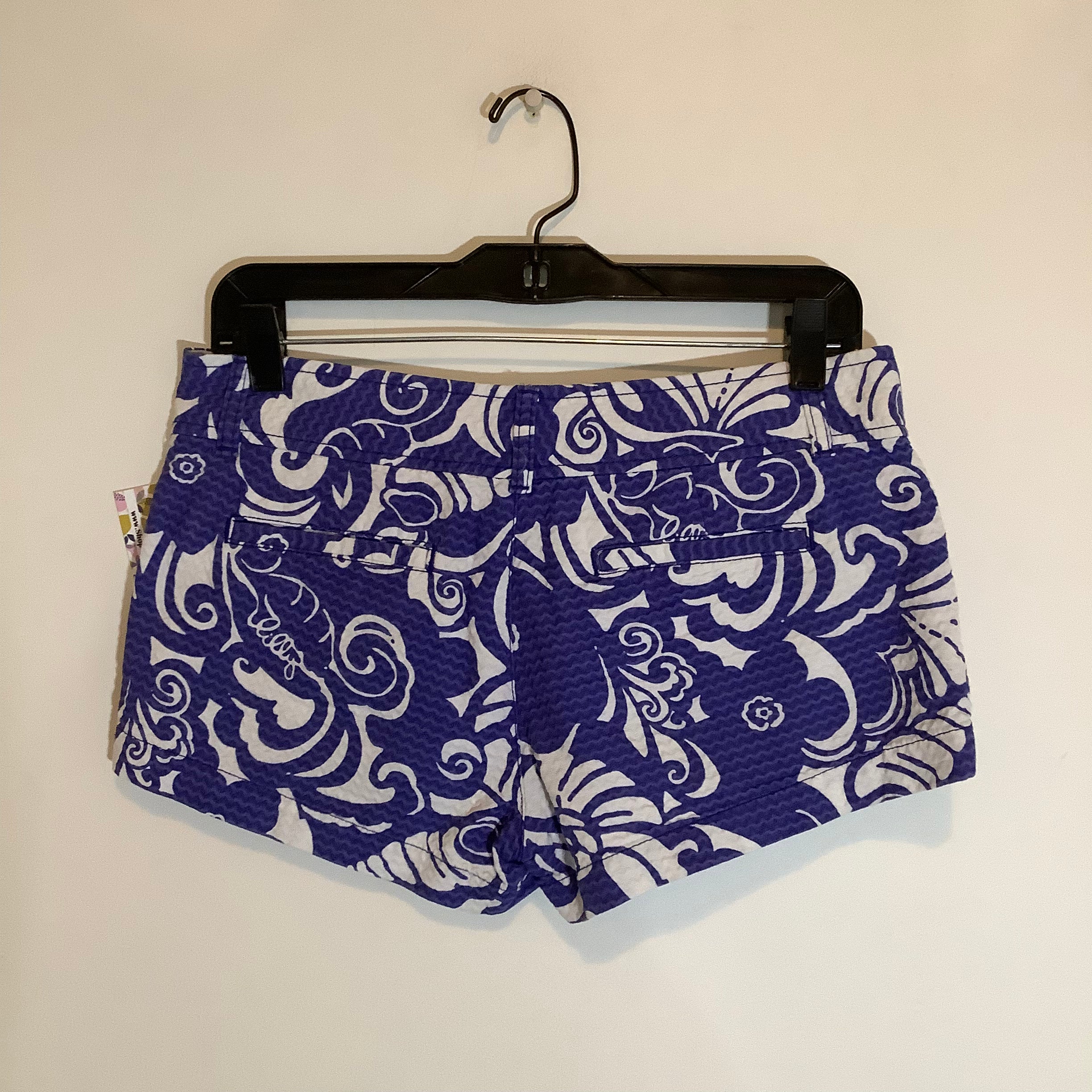 Lilly Pulitzer Blue Shorts Size 0