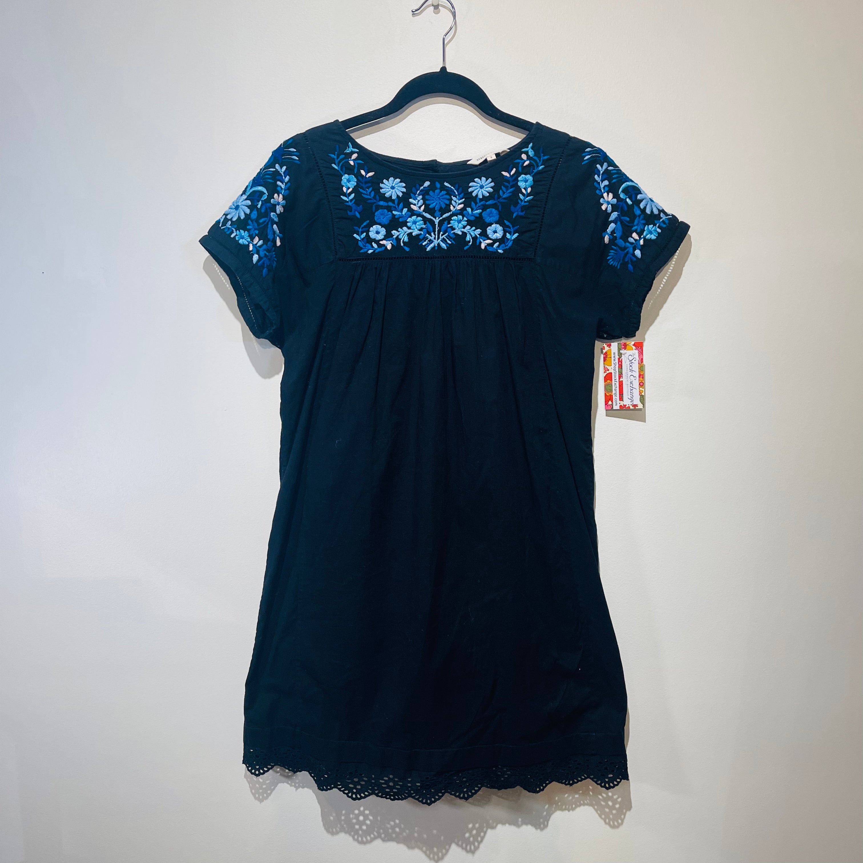 Rebecca Taylor Blue Designer Dress Size Medium