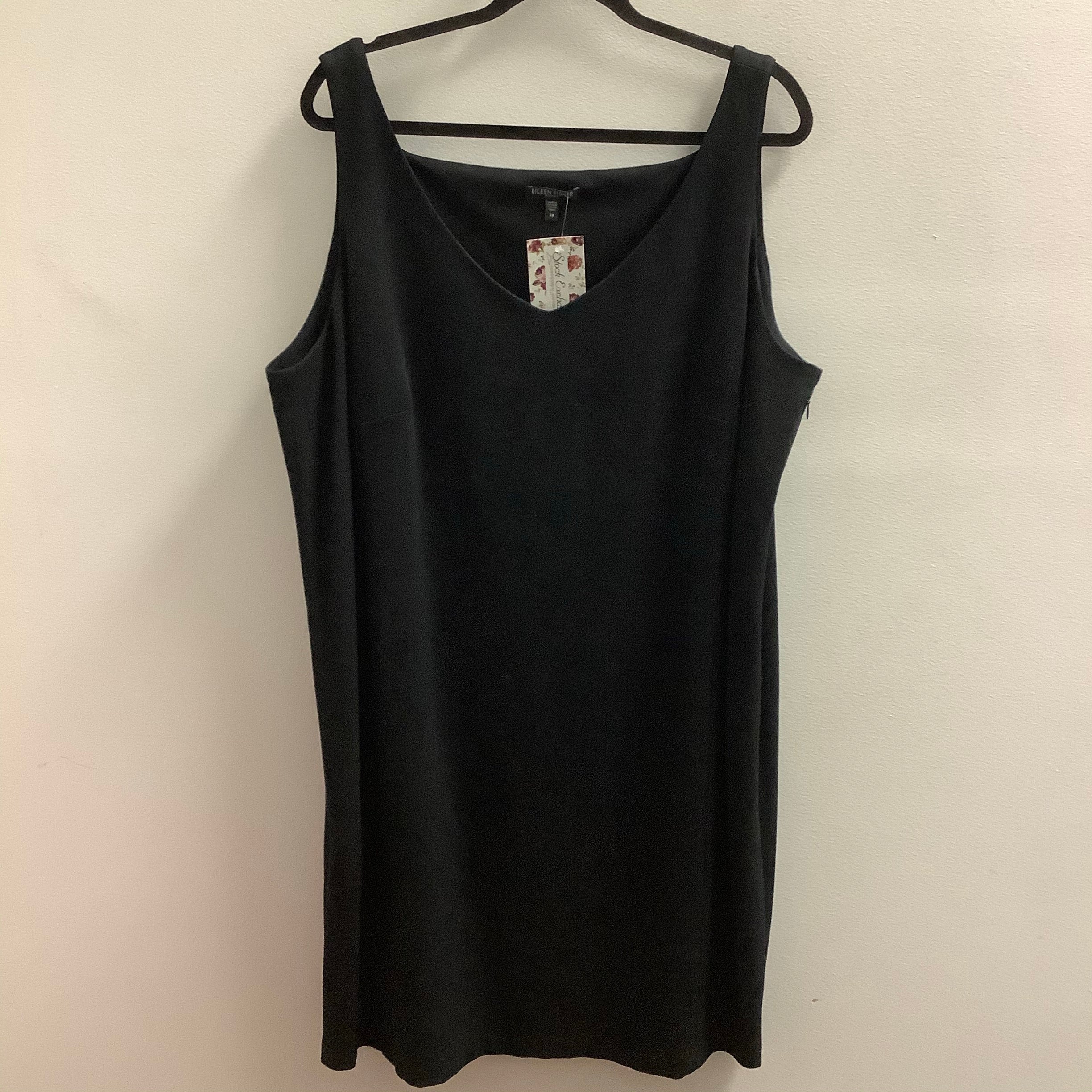 Eileen Fisher Black Dress Size 2X