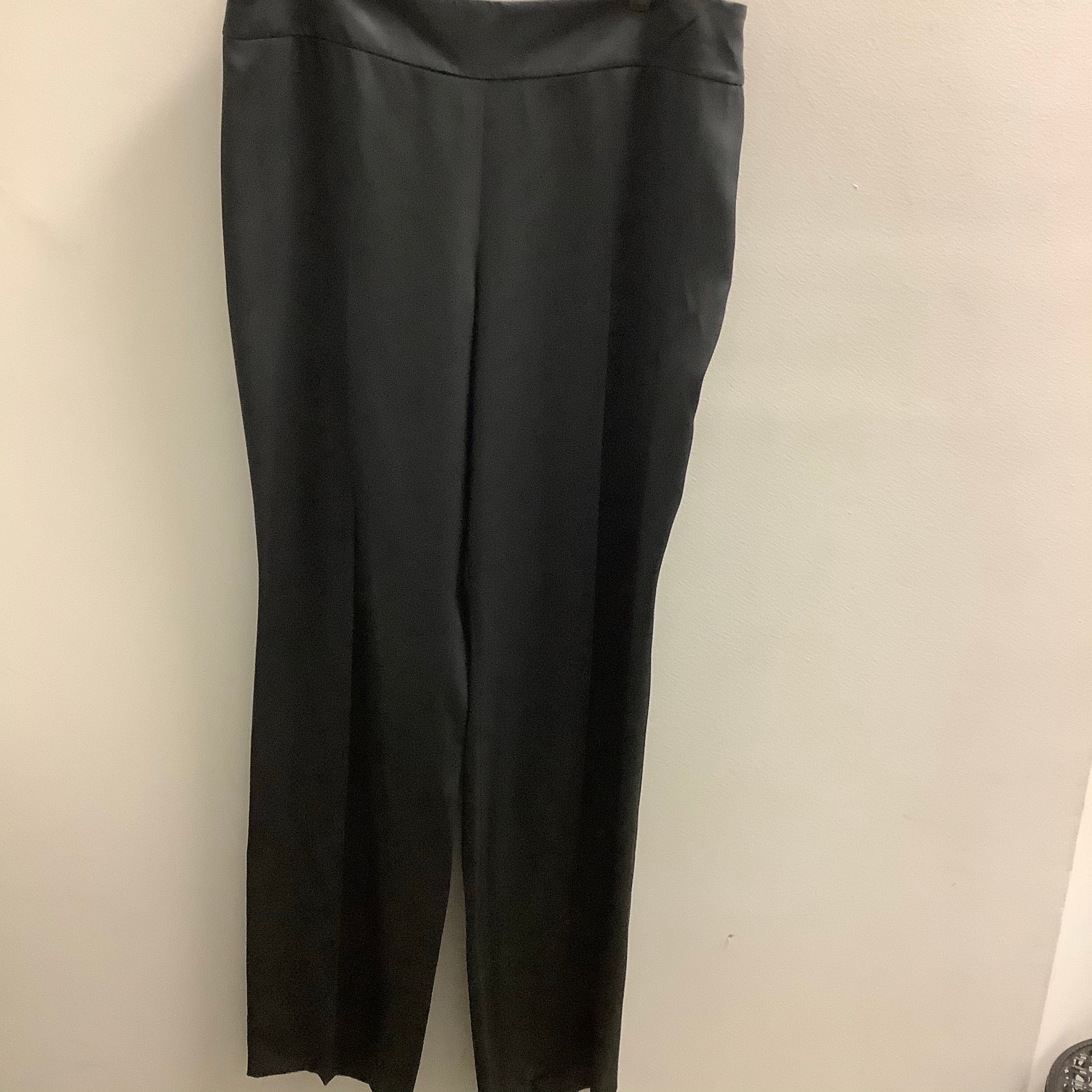 Akris Silk Gray Pants Size 16 NWT