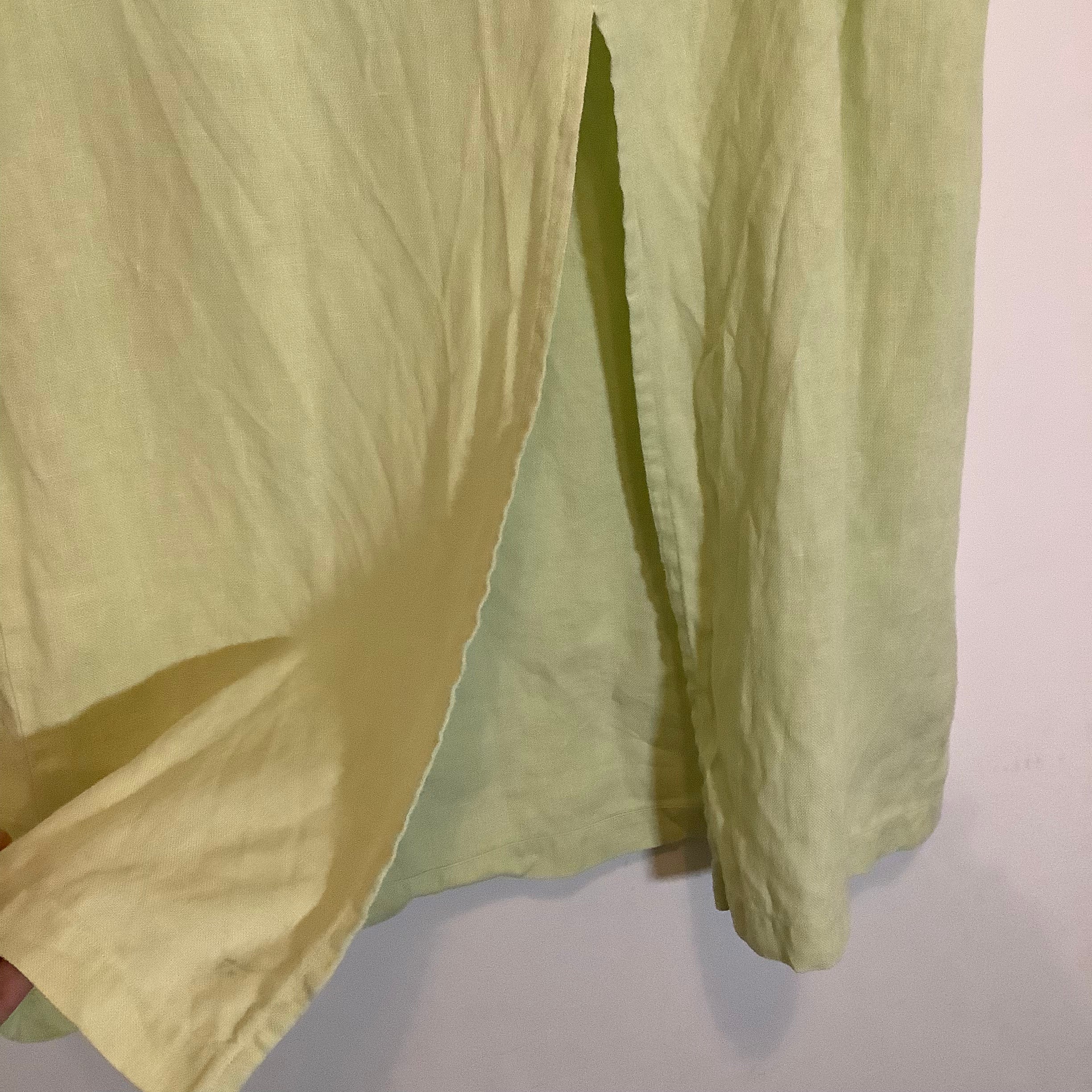 Eileen Fisher Green Skirt Size Medium