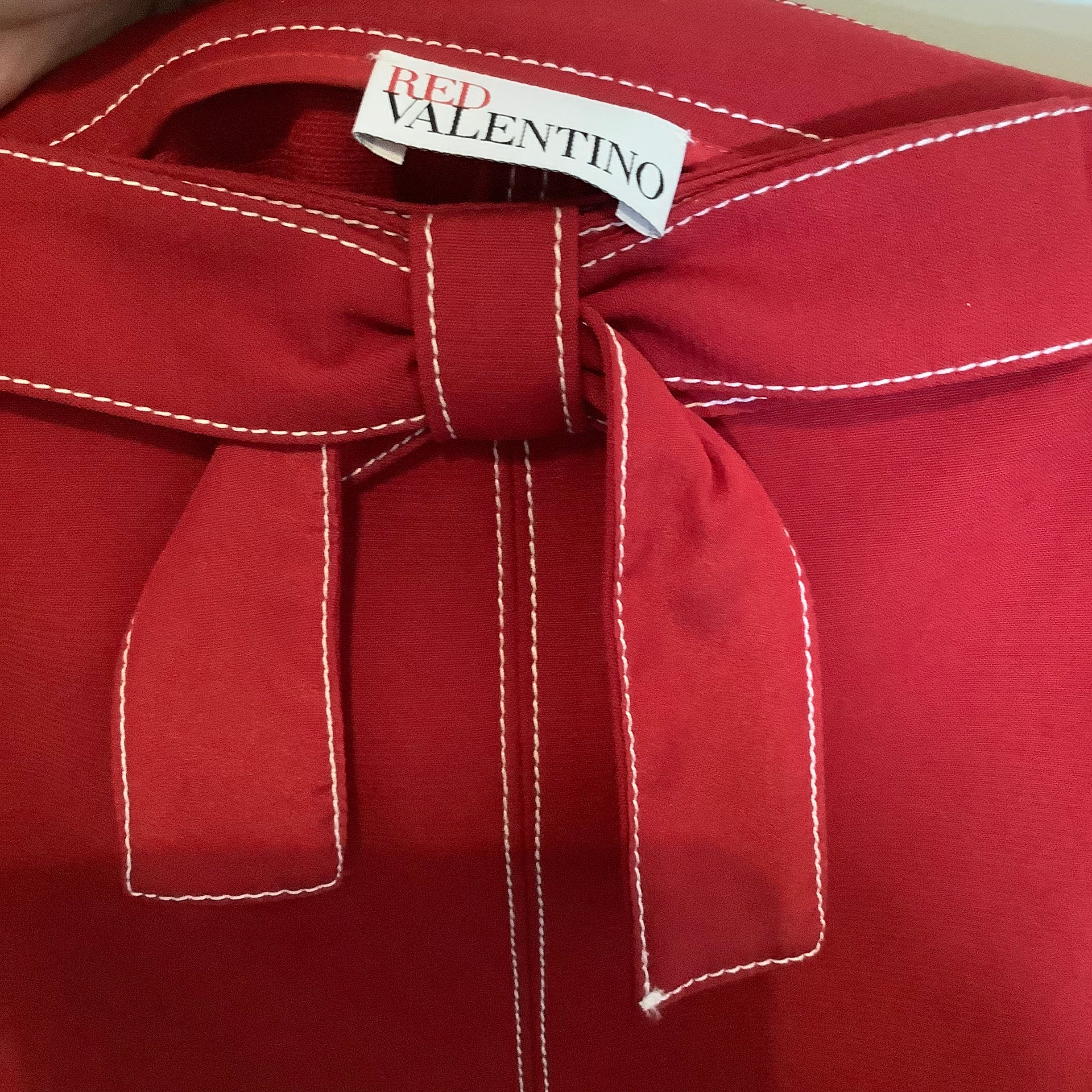 Valentino Red Skirt Size Medium