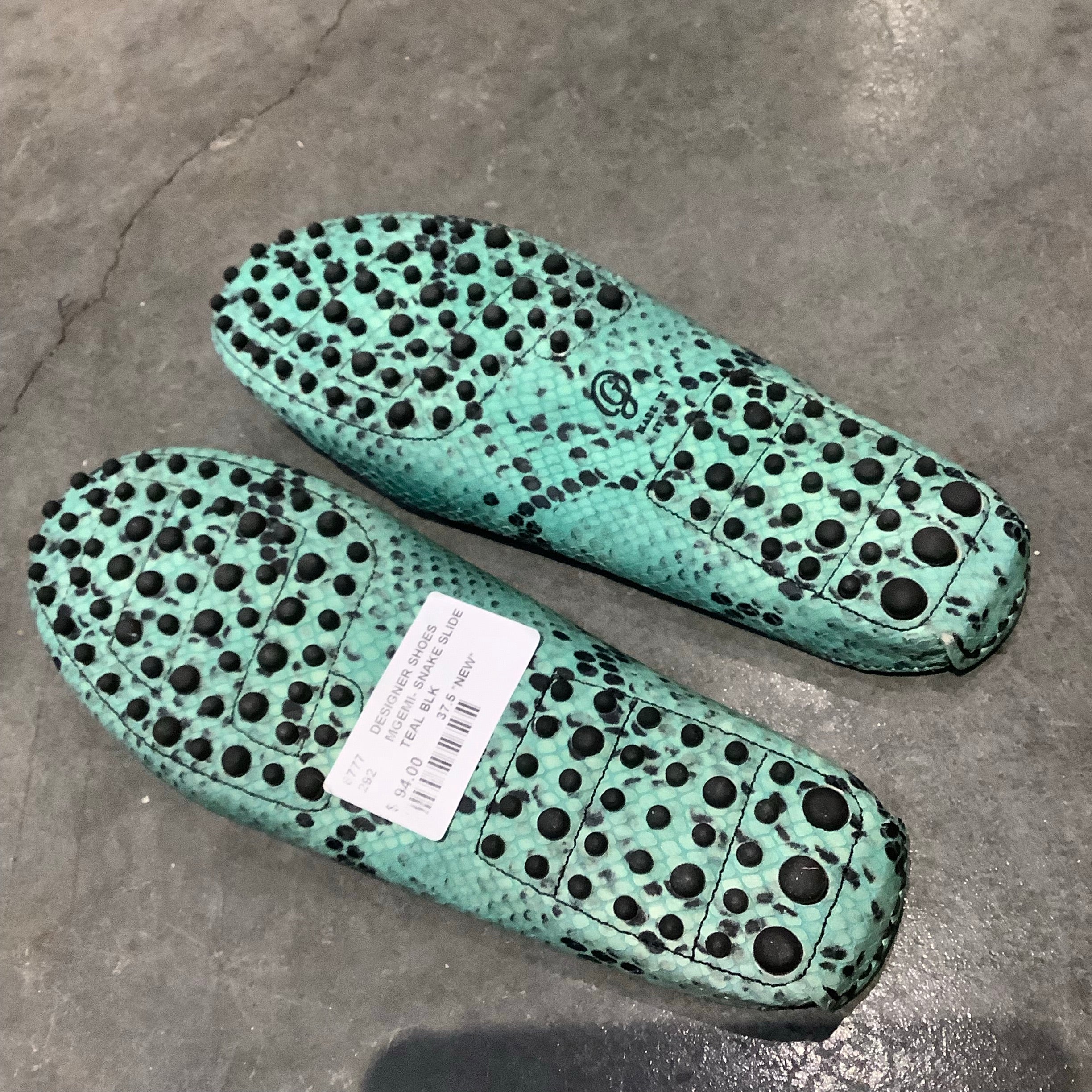 M. Gemi Blue Shoe Size 37.5 New