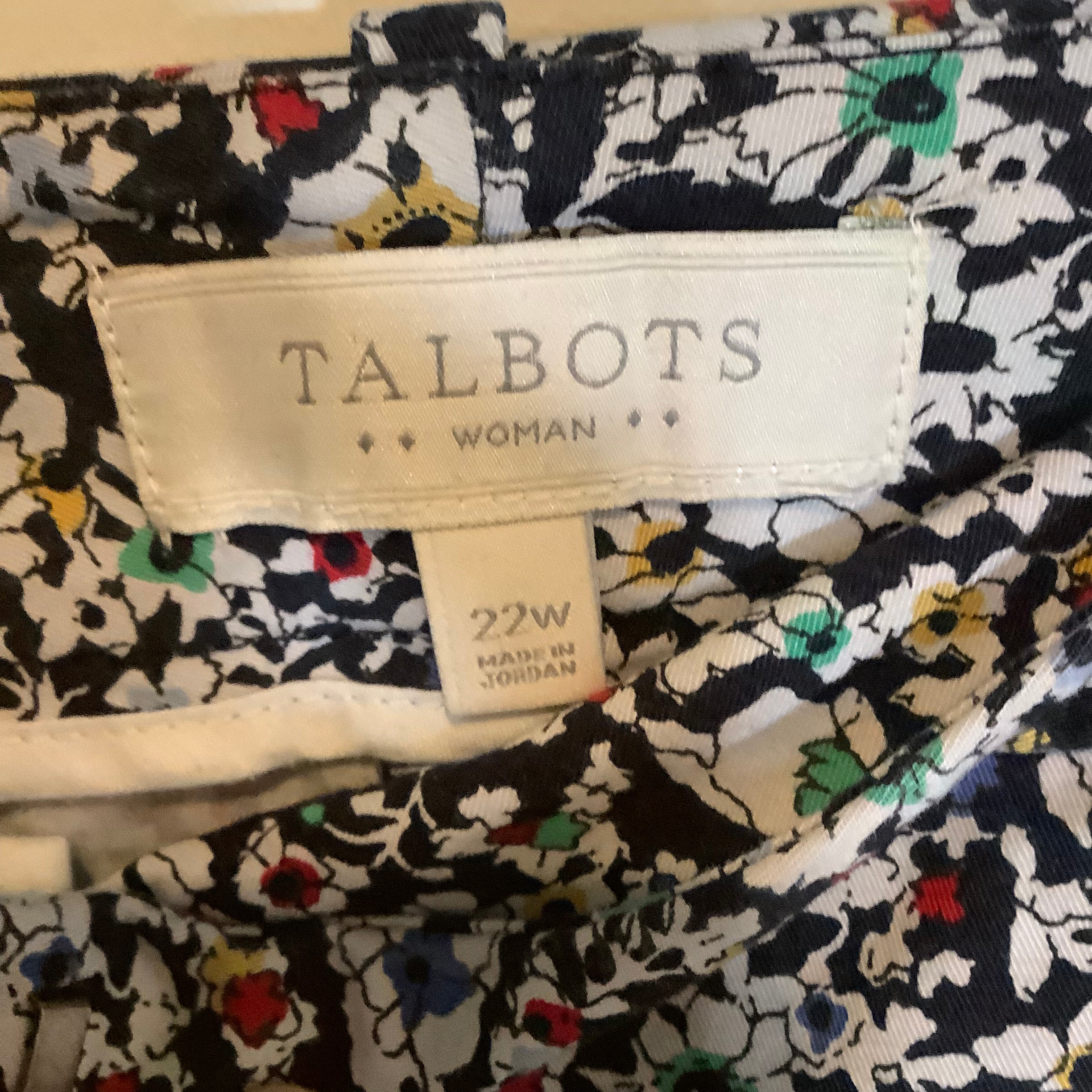 Talbots Black Pants Size 22