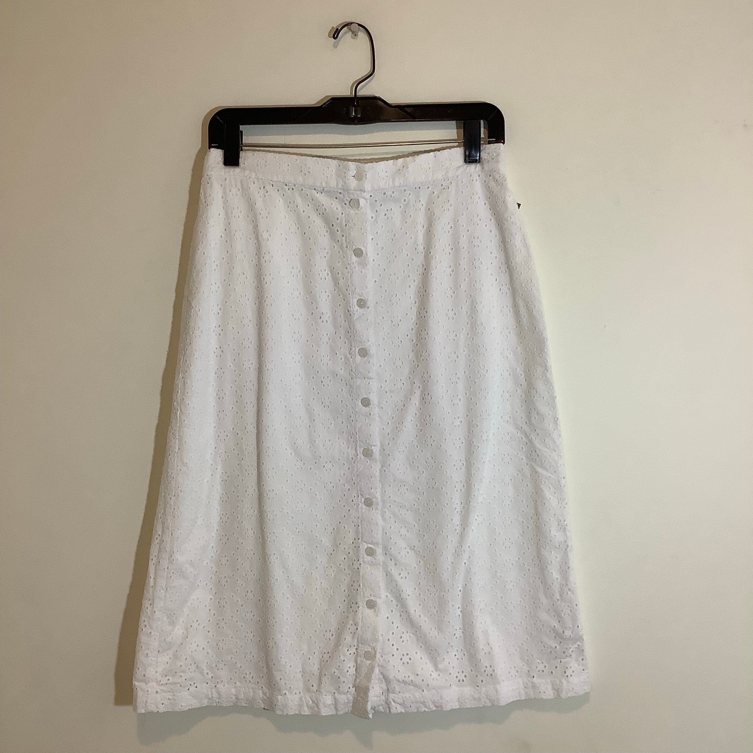 Rachel Parcell White Skirt Size M