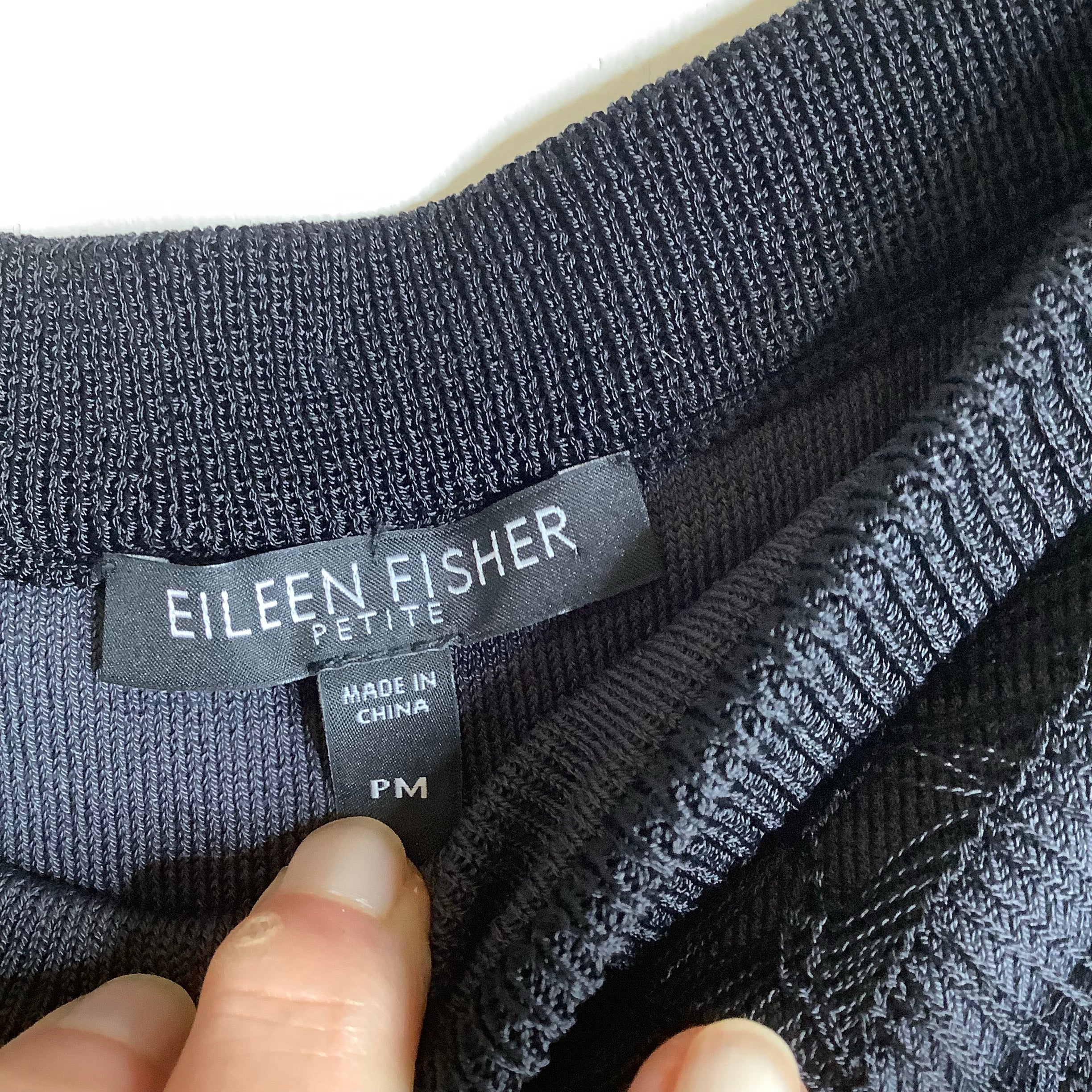 Eileen Fisher Black Skirt Size Medium