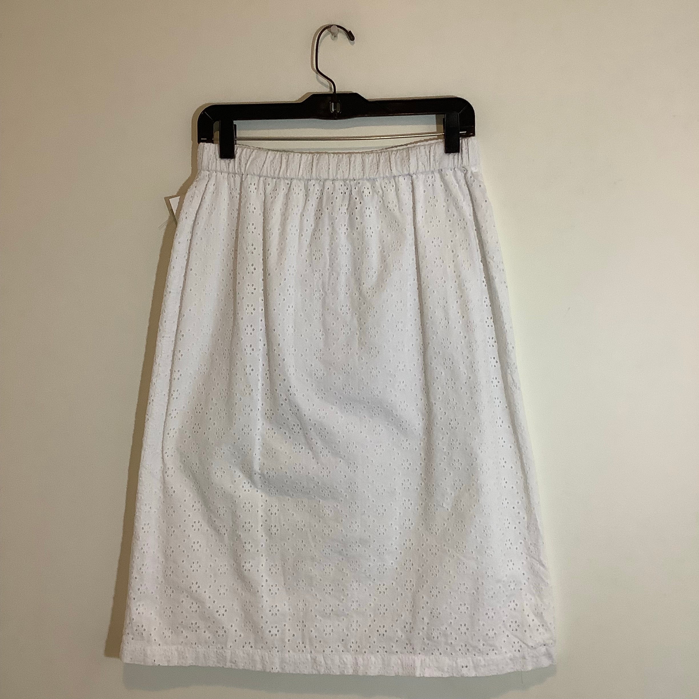 Rachel Parcell White Skirt Size M