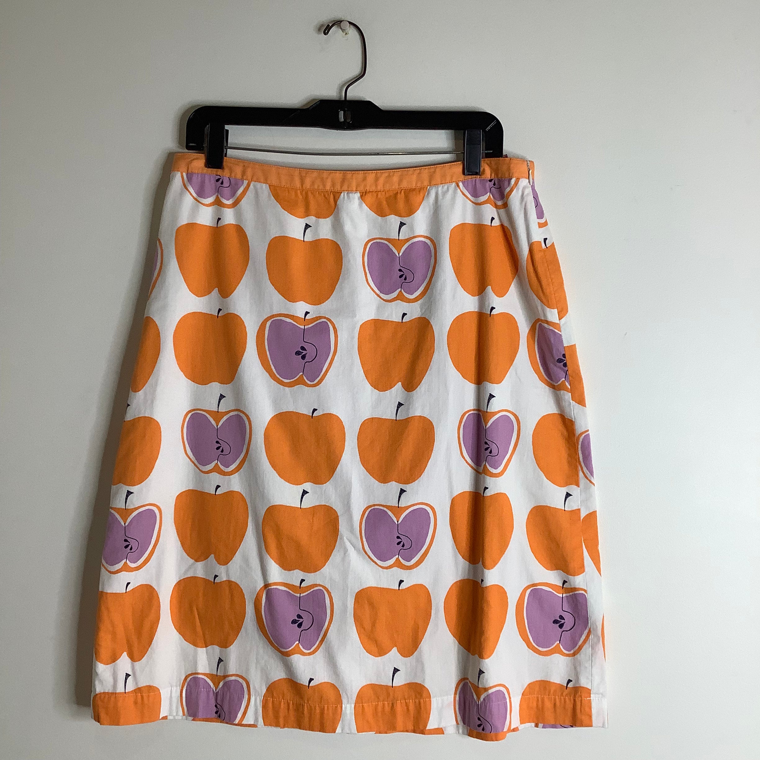 Boden Orange Skirt Size 10L